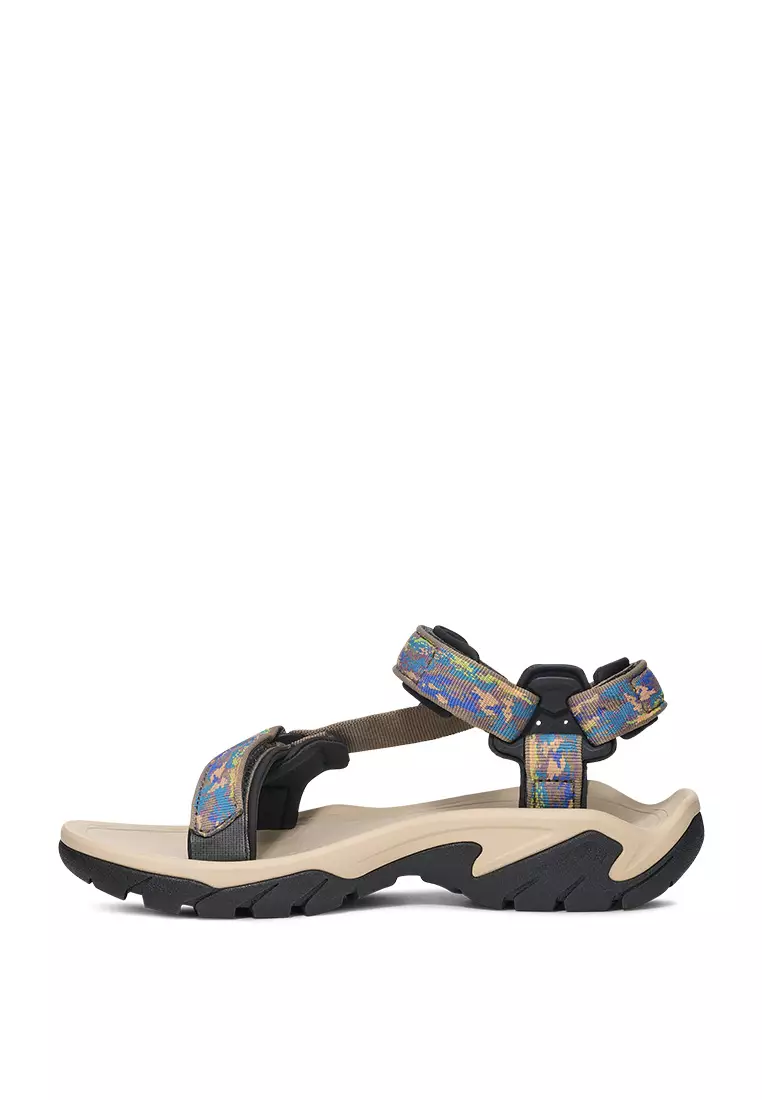 Women's Terra Fi 5 Universal Hiking Sandal - Tree Cover Neon Spring (1099443-TRCV)