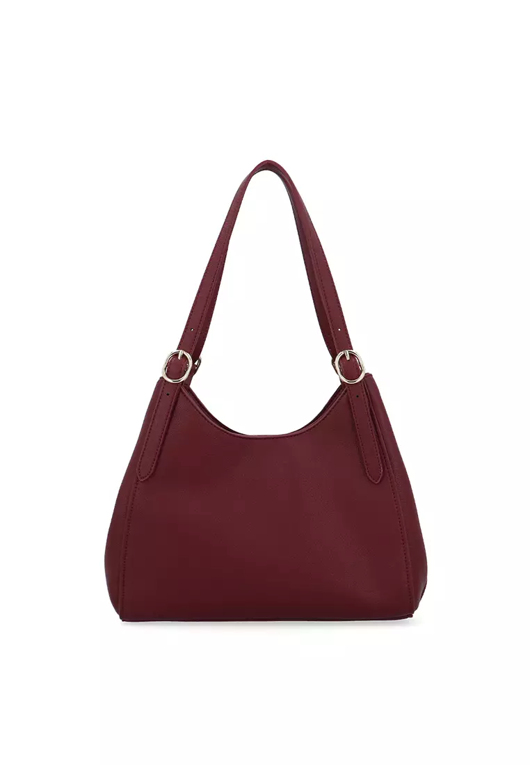 Astra City Shoulder Bag - Maroon