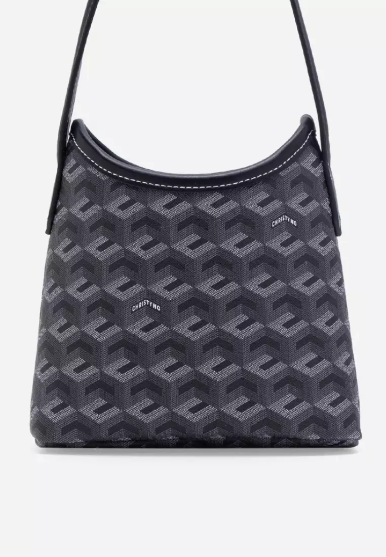Alesso Micro Hobo Bag Black