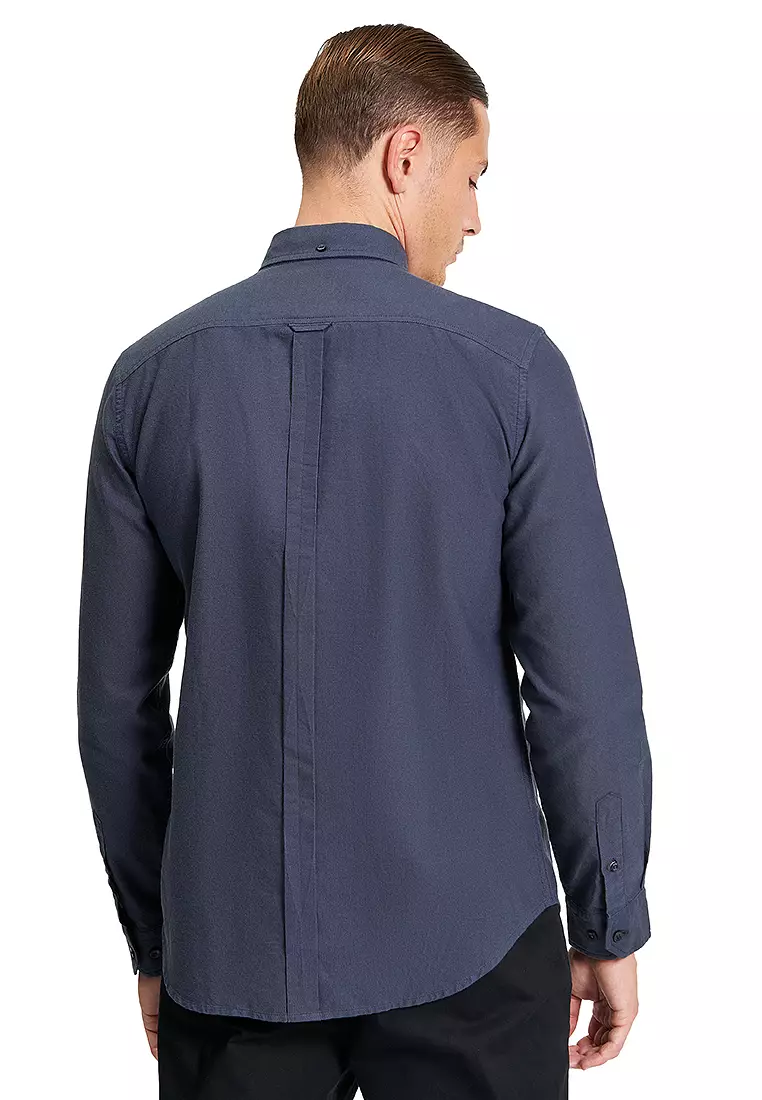 Long Sleeves Signature Oxford Shirt