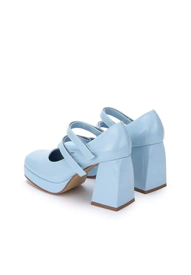 Buy nose MARY JANE WITH PLATFORM CHUNKY HEEL PUMP 2024 Online
