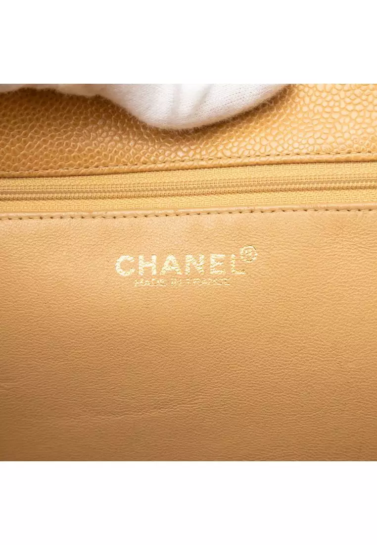Pre-Loved Chanel Cc Caviar Timeless Soft Tote