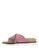 PRODUIT PARFAIT pink Cross strap comfort slipper 4B3E6SH04A77AFGS_2