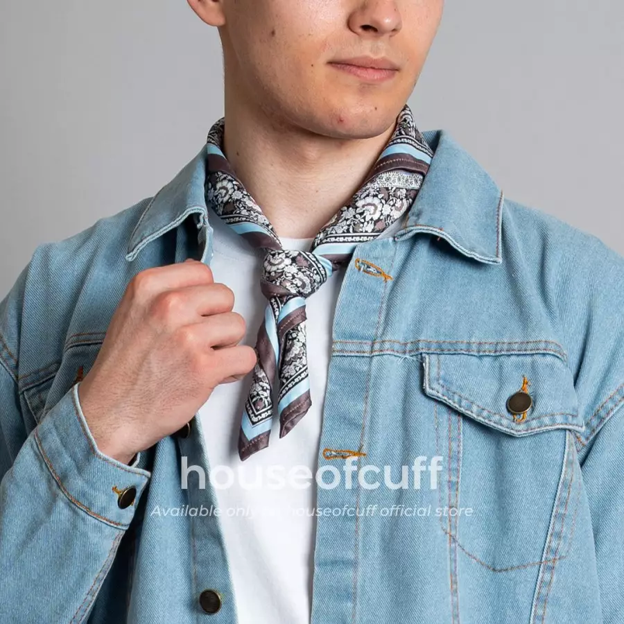 Houseofcuff Scarf Syal Bandana Leher Pria Formal X18