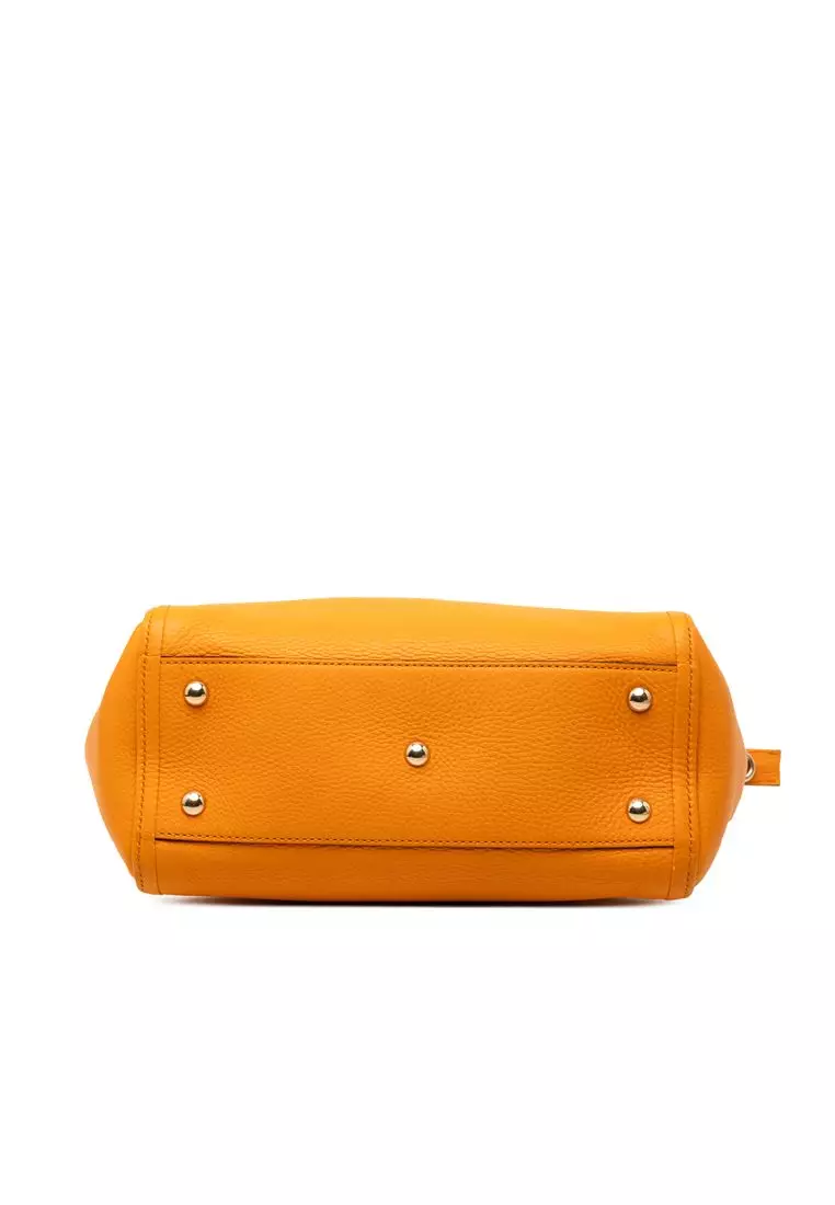 Pre-Loved Gucci Small Calfskin Soho Cellarius Satchel