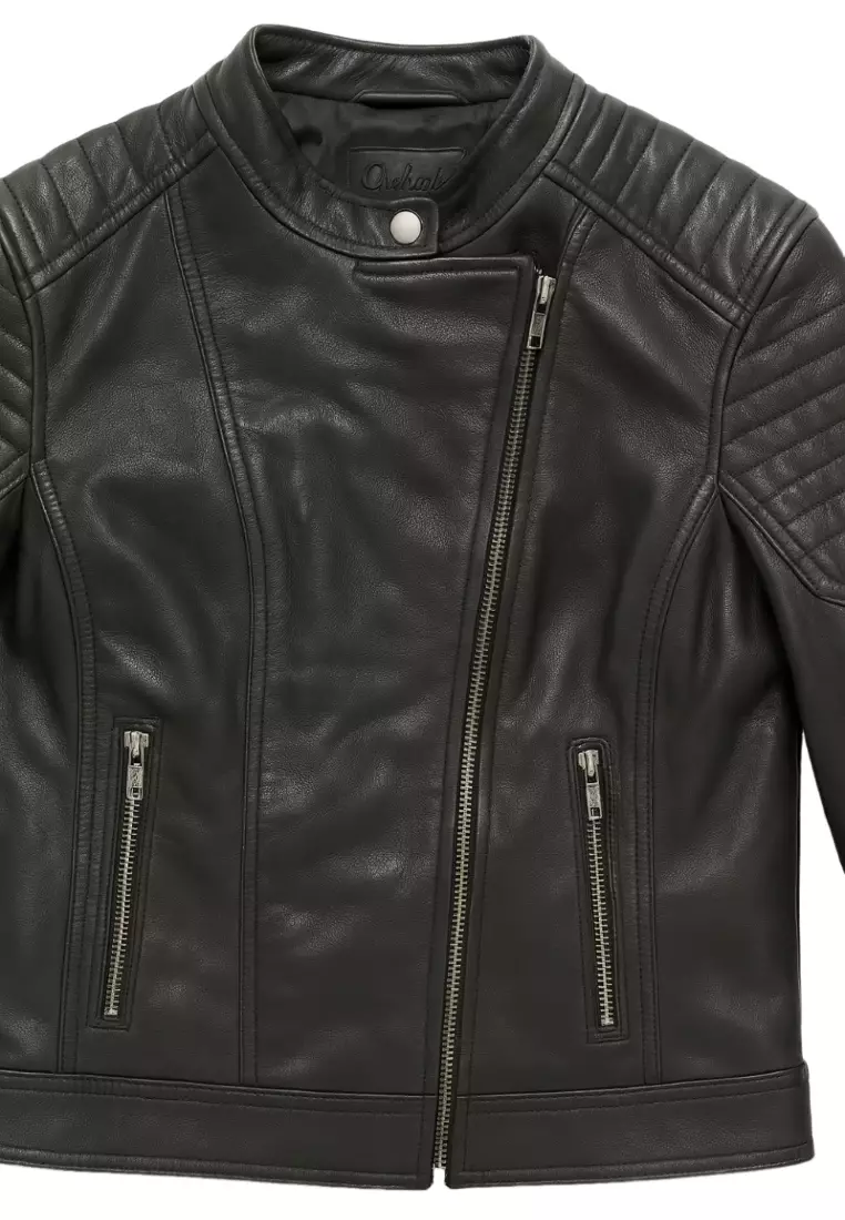 Real Leather Jacket Black- Lamb skin Jacket- Jacket for Men- Oxhide RACER