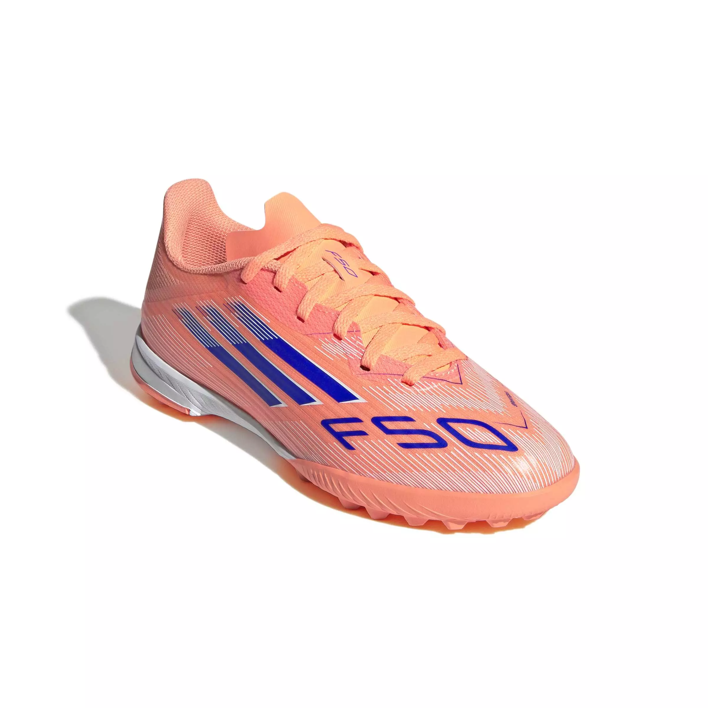 ADIDAS F50 League Turf Boots J JI0001 - Sepatu Bola Anak (Oranye)