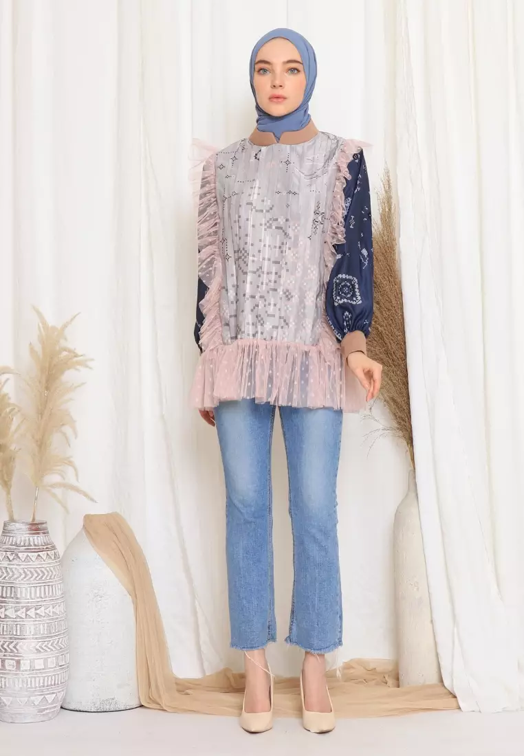 Sylvana Blouse Silver