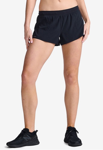 2XU black Light Speed 3 Inch Shorts B9B9CAA68AE82BGS_1