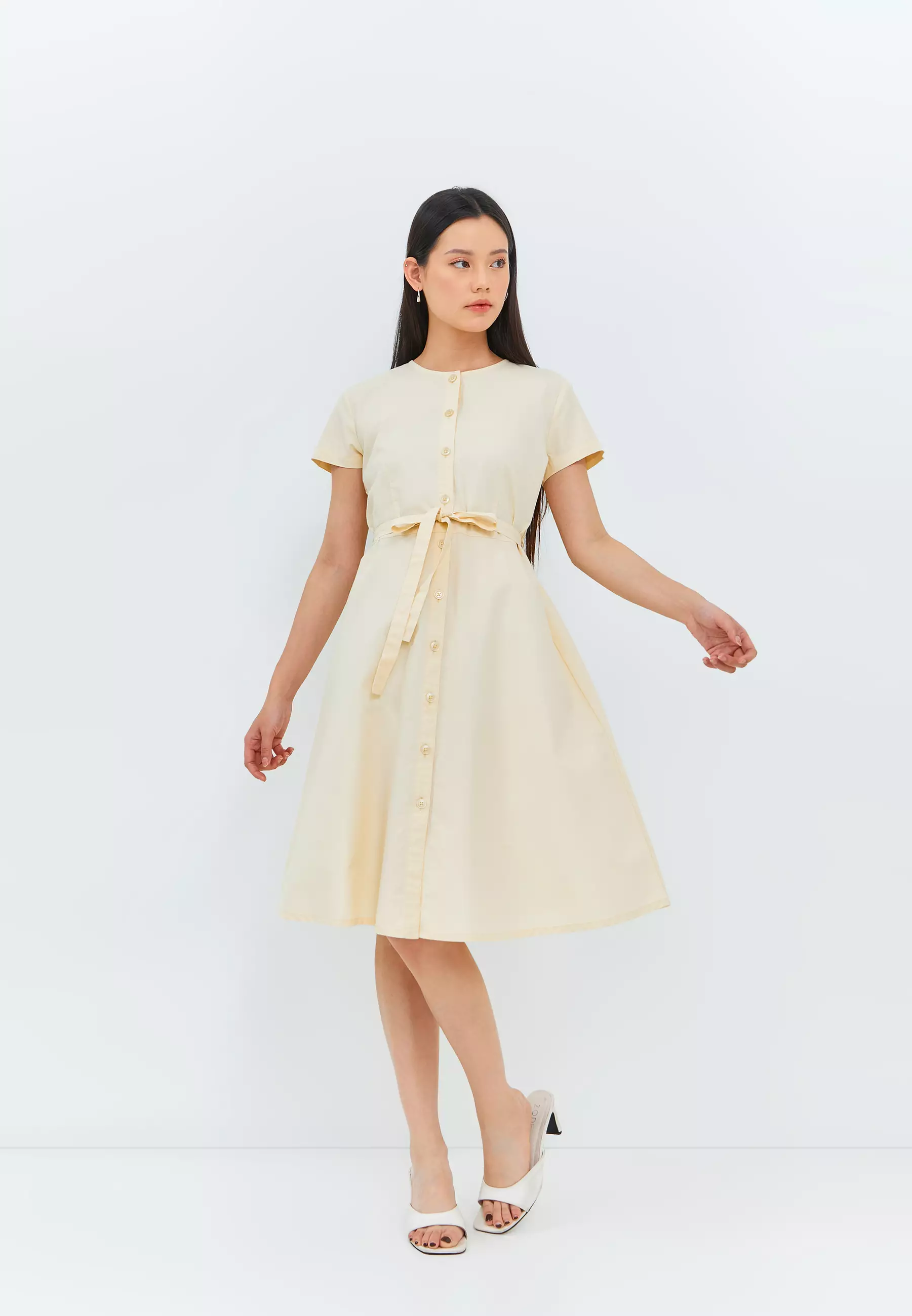 Teresa Cream Dress (G.43111)