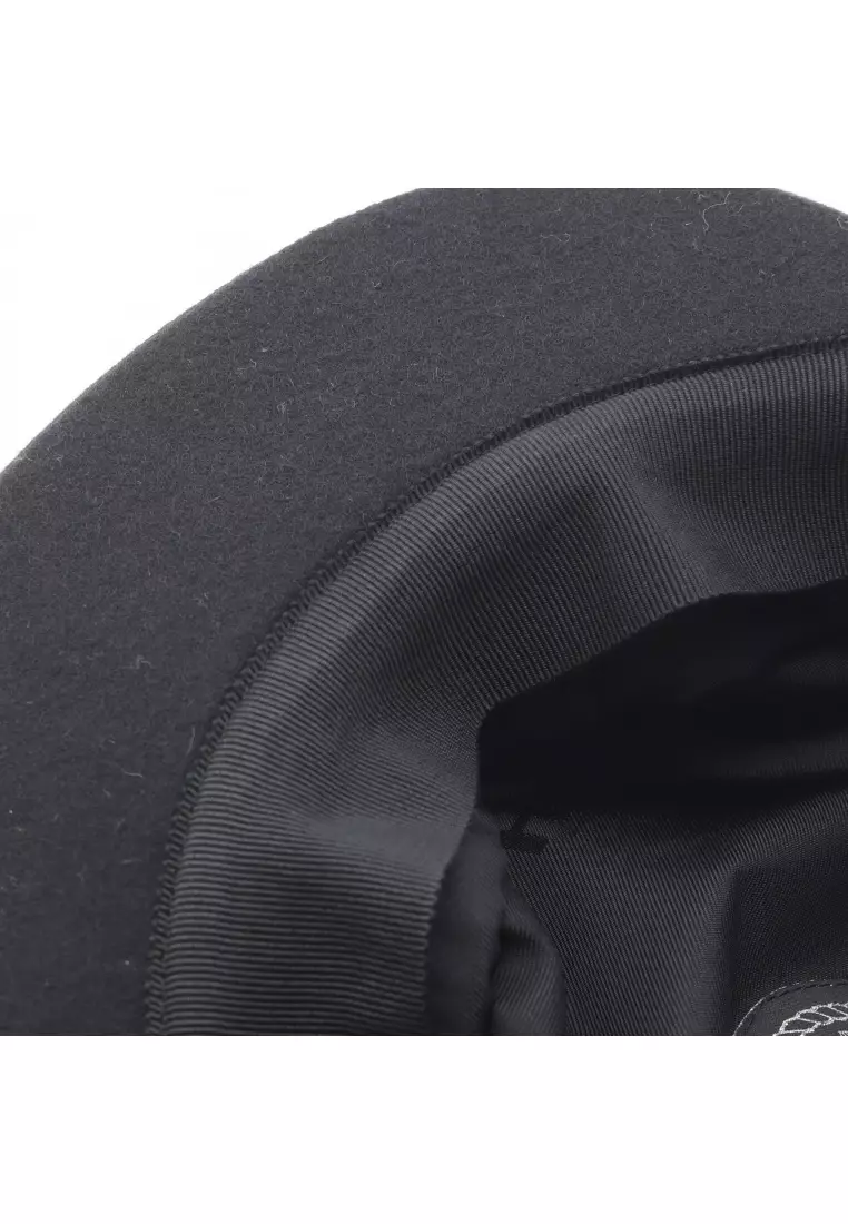 Pre-Loved Hermès casquette Kabul Ann finesse hat wool black