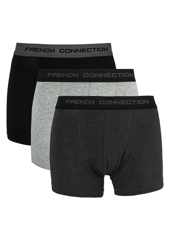 French Connection grey 3 Packs Classic Boxers 95A65US5145020GS_1