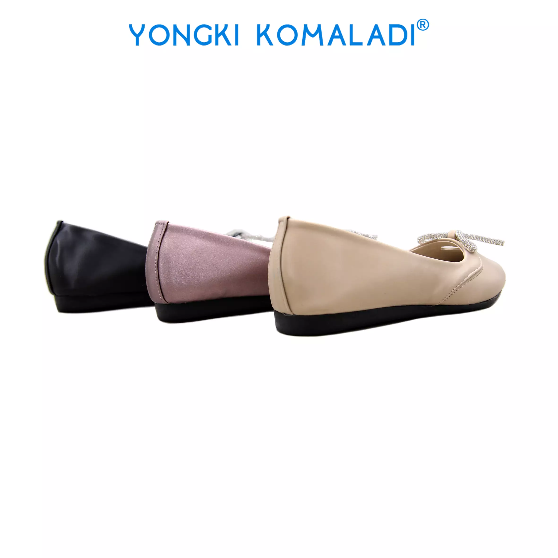 [ ORIGINAL ] YONGKI KOMALADI REESE FLATSHOES OL-W8131-23 HITAM