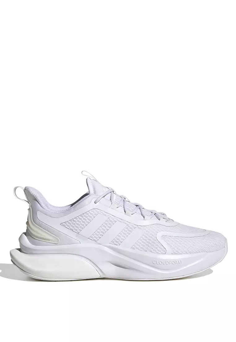 Buy ADIDAS alphabounce+ sustainable bounce shoes in Footwear White/Footwear  White/Core White 2024 Online