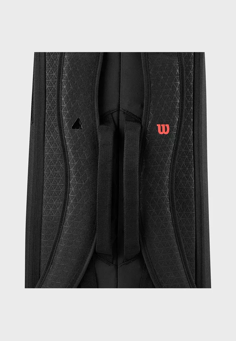 Clash V3 6Pk Racquet Bag Black/Infrared Bag WR8038101+