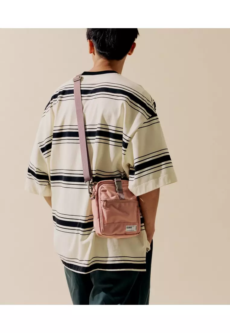 Plain-me 單色經典旅行小包-粉色