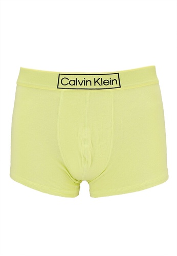 Calvin Klein yellow Logo Waist Trunks - Calvin Klein Underwear 7F3D1US3387E0CGS_1