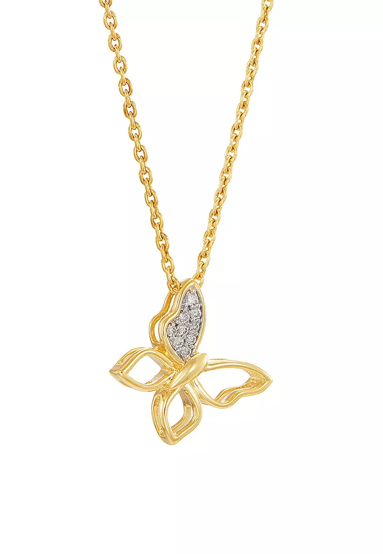 HABIB Diamond Necklace in 375/9K Yellow Gold 561170125(YG)