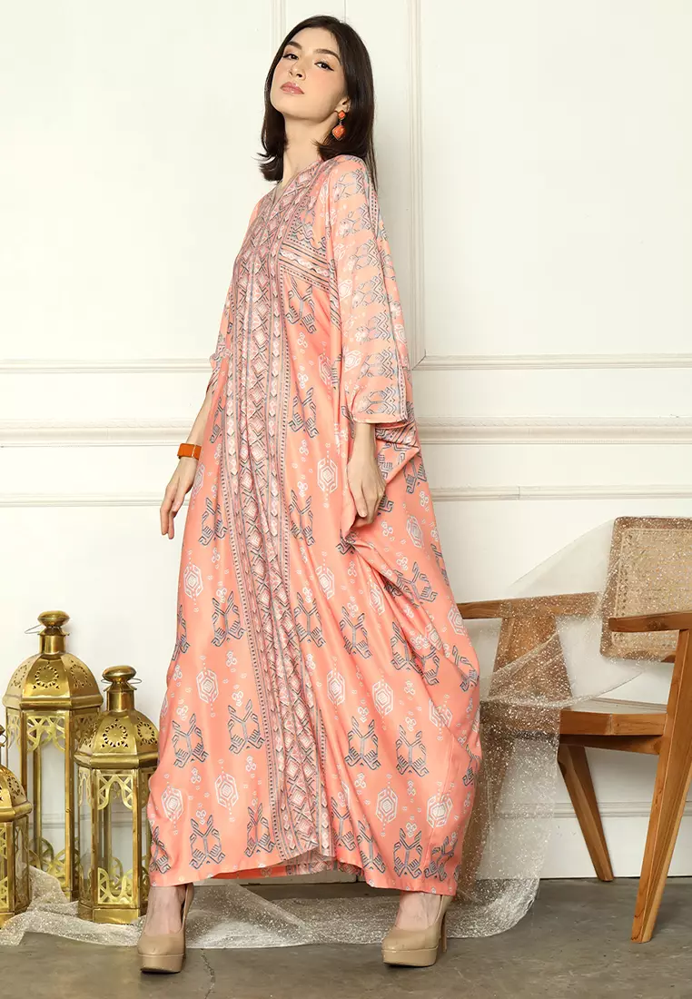 Kanzi Exclusive Long Sleeve Tapis Kaftan