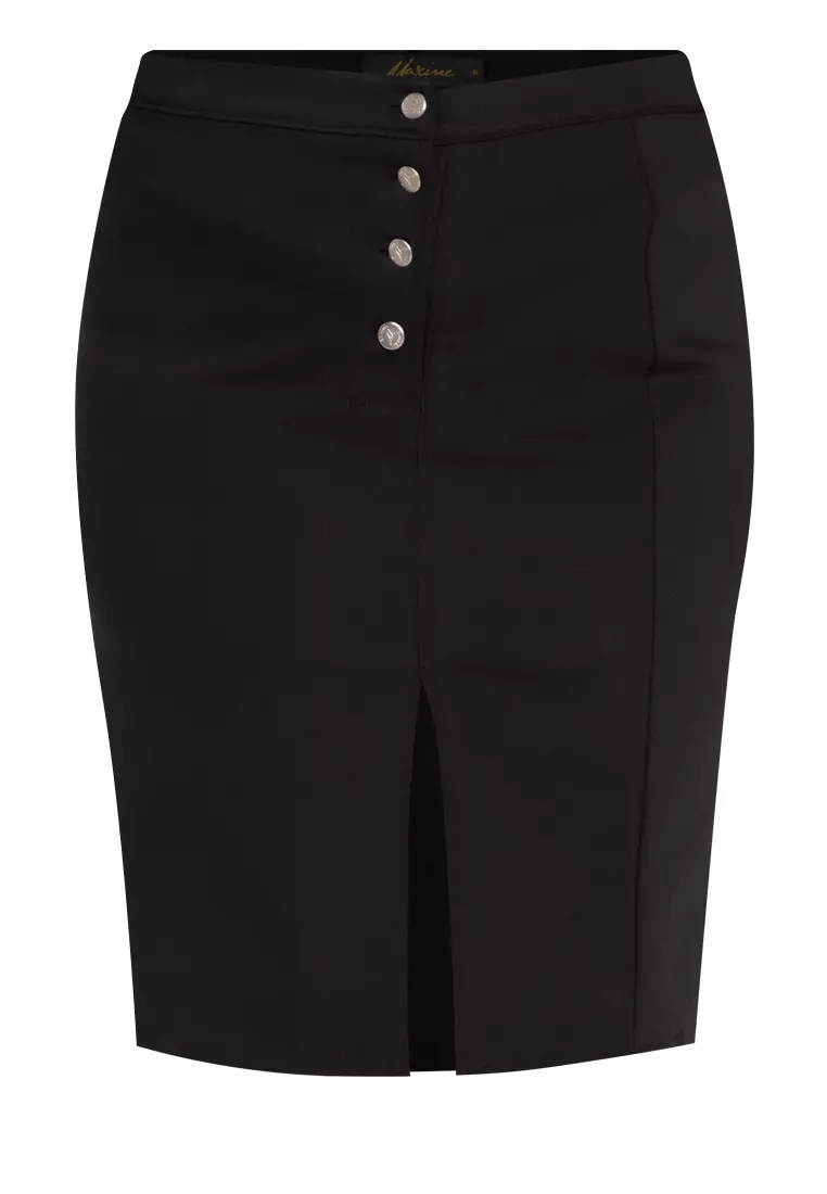 Buy Maxine Plus Size Skirt Pencil Stretch Twill 2023 Online | ZALORA ...