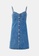 URBAN REVIVO blue Denim Mini Dress FC3D6AA8A0C6DBGS_4