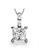Krystal Couture gold KRYSTAL COUTURE The Last Chance Necklace Embellished with Swarovski® crystals-White Gold/Clear B235CAC0B4F87BGS_1