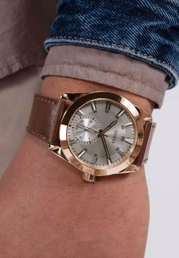 GUESS Gents Watch GREYSON  BROWN - GW0793G3