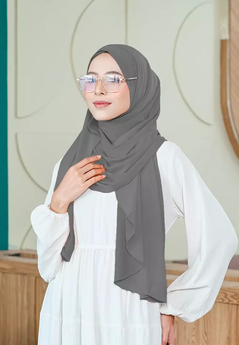 HIJAB INSTAN KELLY - DARK GREY