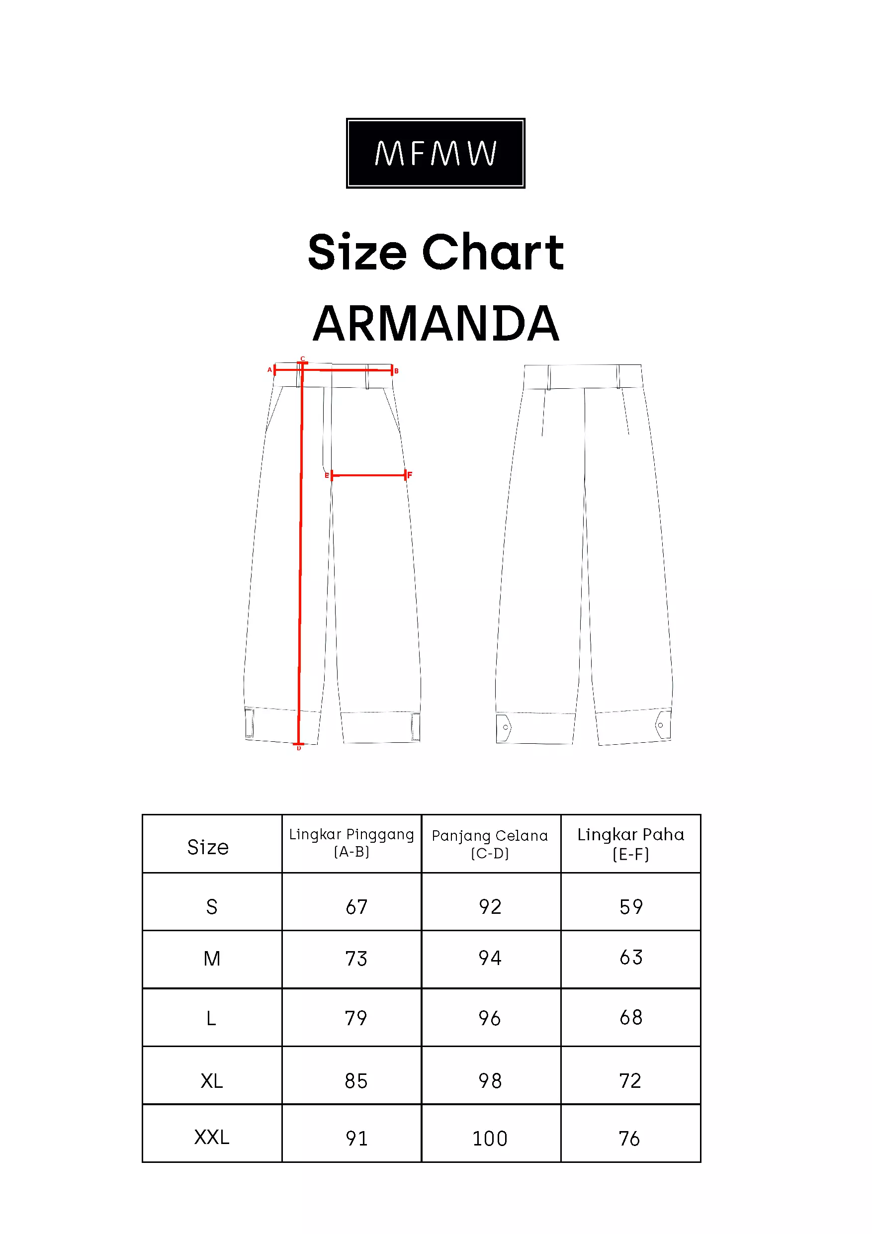 MFMW Armanda Celana Panjang Mustard
