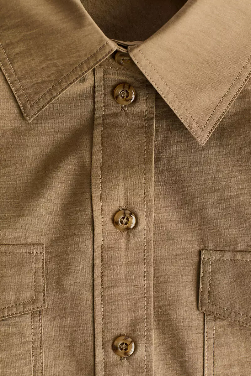 Drawstring shirt
