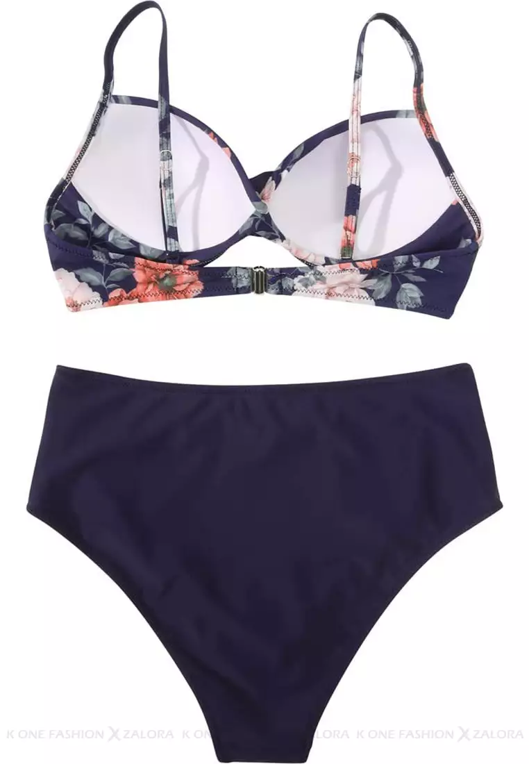 (2pcs)Sexy Suspender Bikini Swimsuit