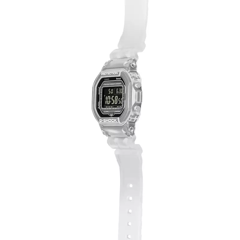 Jam Tangan Pria Casio G-Shock DW-B5600G-7DR Digital Dial Transparent Resin Band