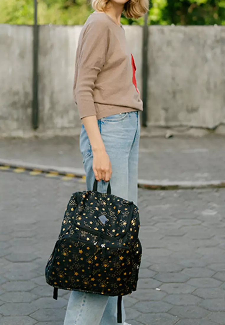 Freckles Amy Backpack Moonlight Stars - tas bayi ransel