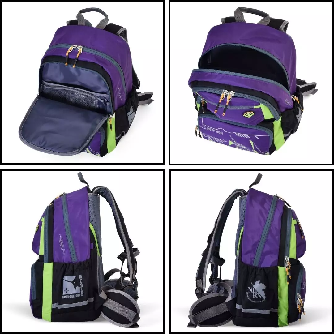 Ransel Sekolah Anak Anti Pegal Evangelion School Backpack FX Creations SNA242018AGS-01