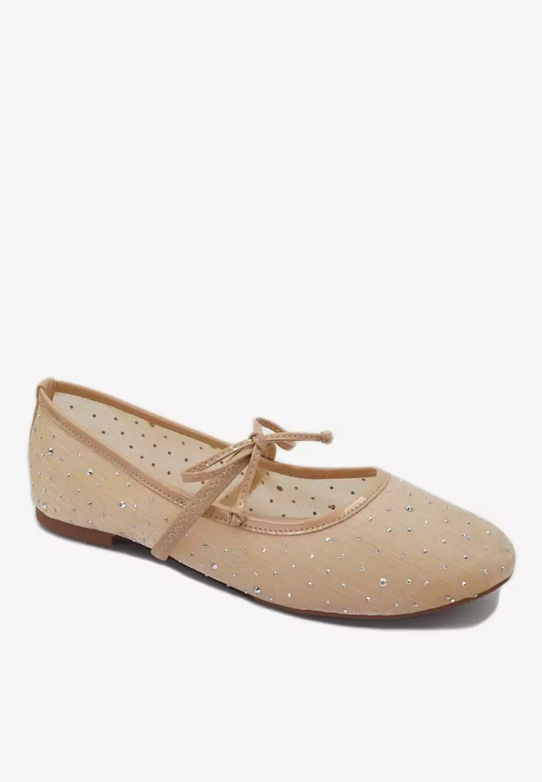 Dr Cardin Women Comfort Woven Mary Jane Flat L-AIB-9291