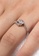 Elfi silver Elfi 925 Genuine Silver 0.5ct Engagement Ring R1. The Serenity EL186AC80YBZMY_4