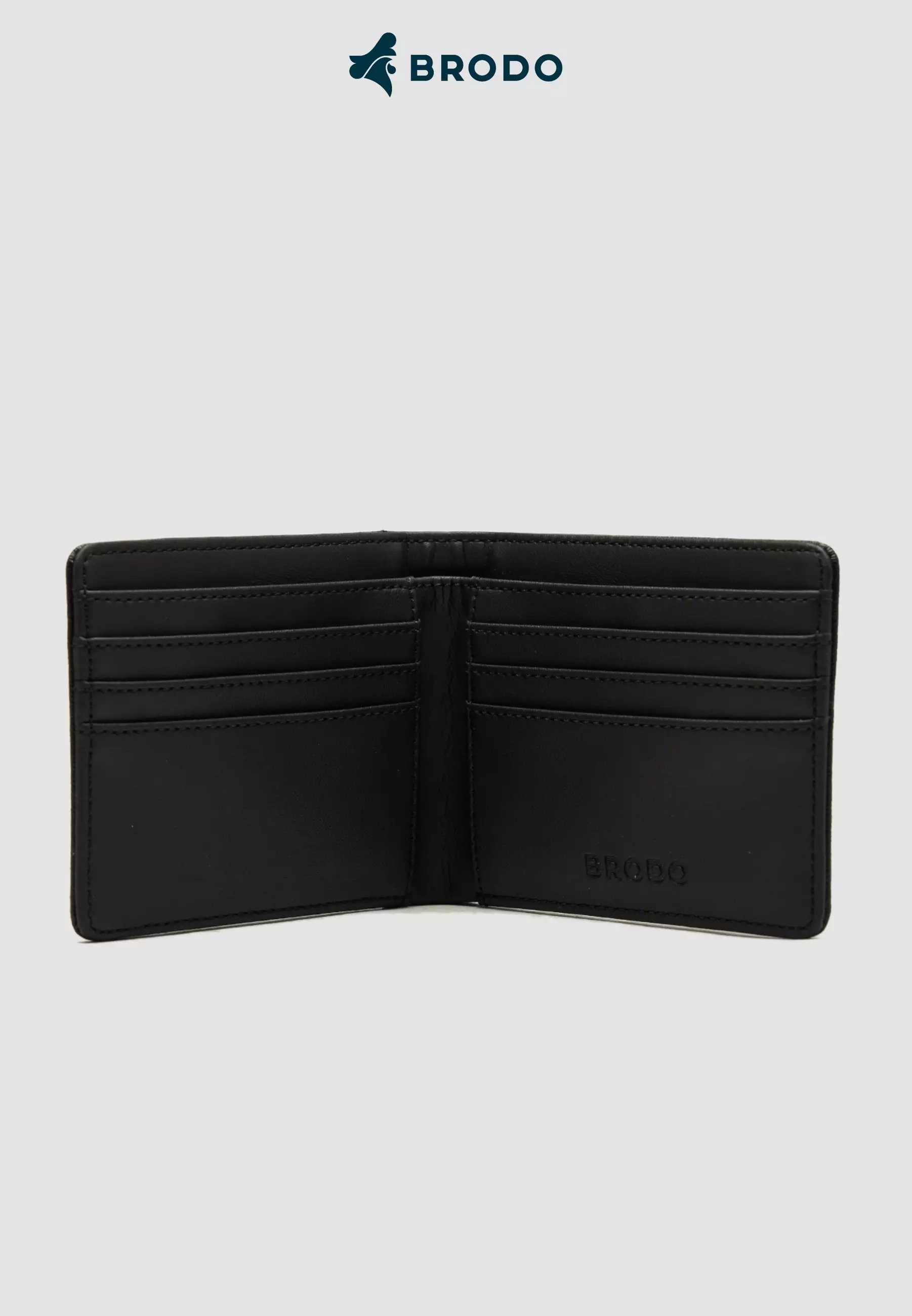 BRODO - Romen Synthetic Leather Wallet Black