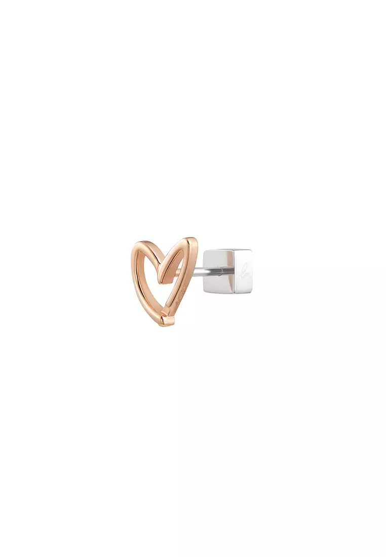 Heart Stud Earrings