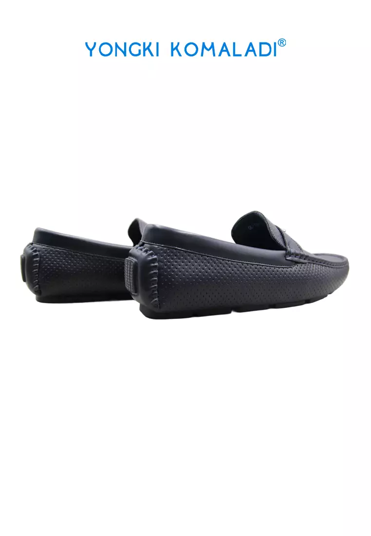 YONGKI KOMALADI SEPATU MOCCASIN PRIA OL-DNL303-25 NAVY