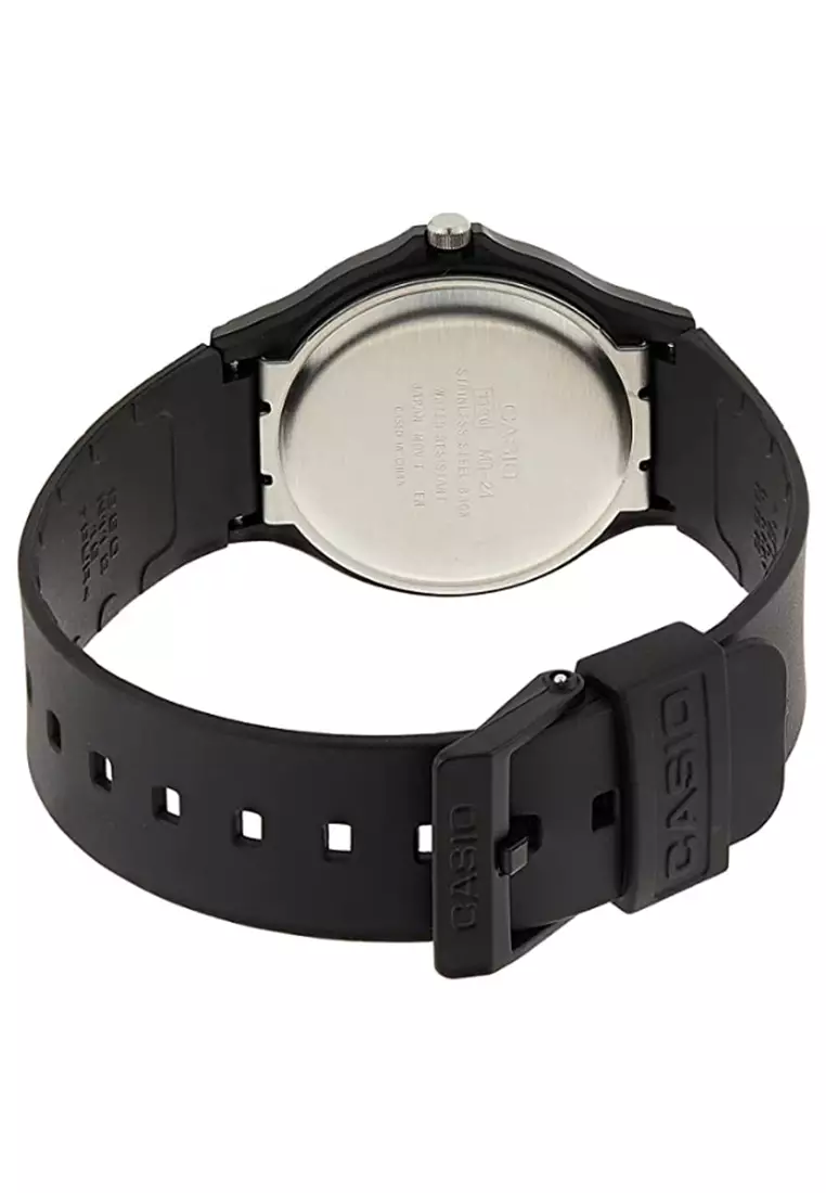Casio - Jam Tangan Analog Wanita - Black - Resin Strap - MQ-24-7BLDF