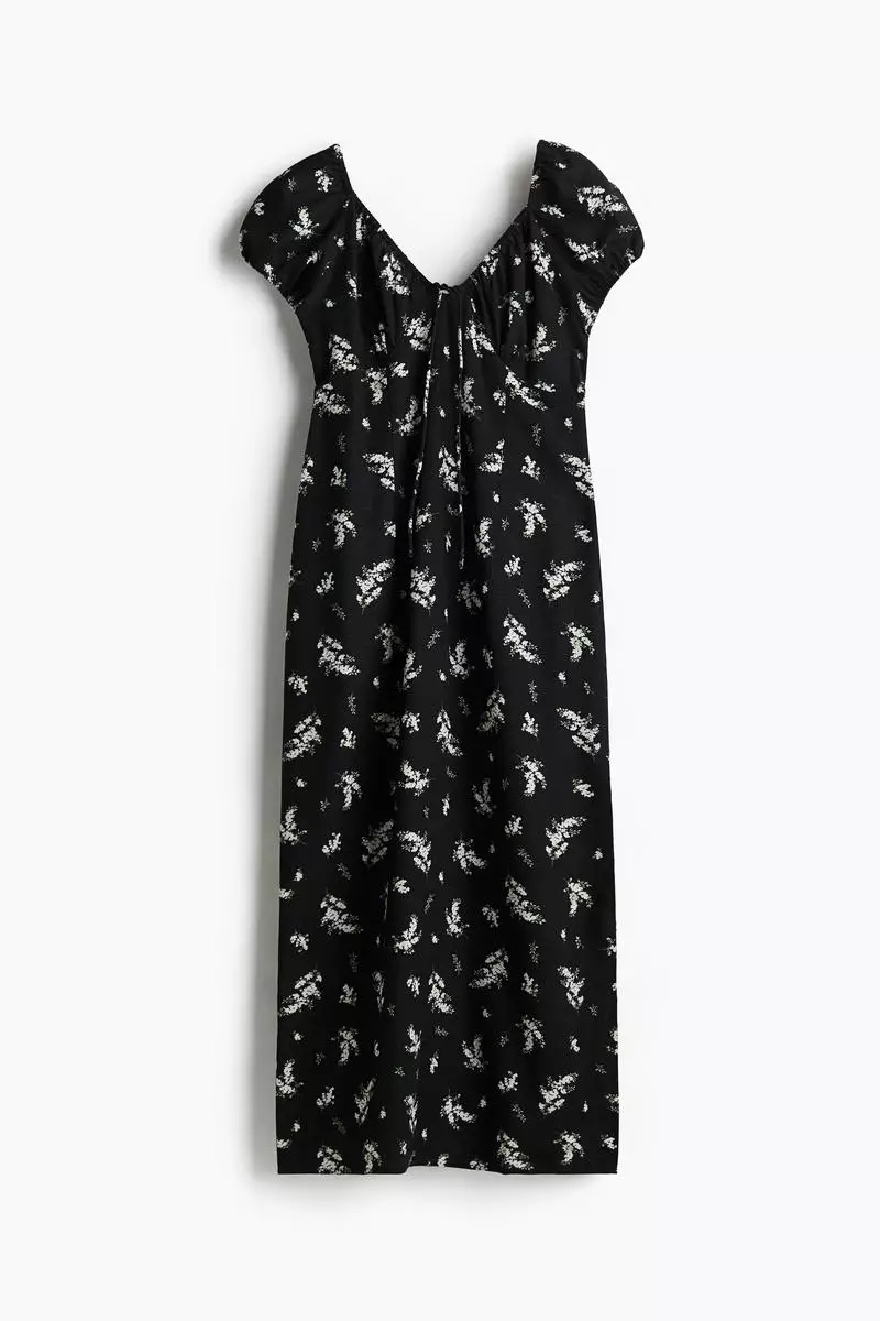 Tie-detail maxi dress