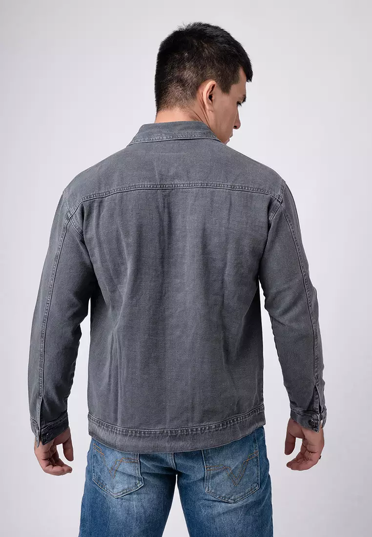 Jacket Jeans Dark Grey Premium