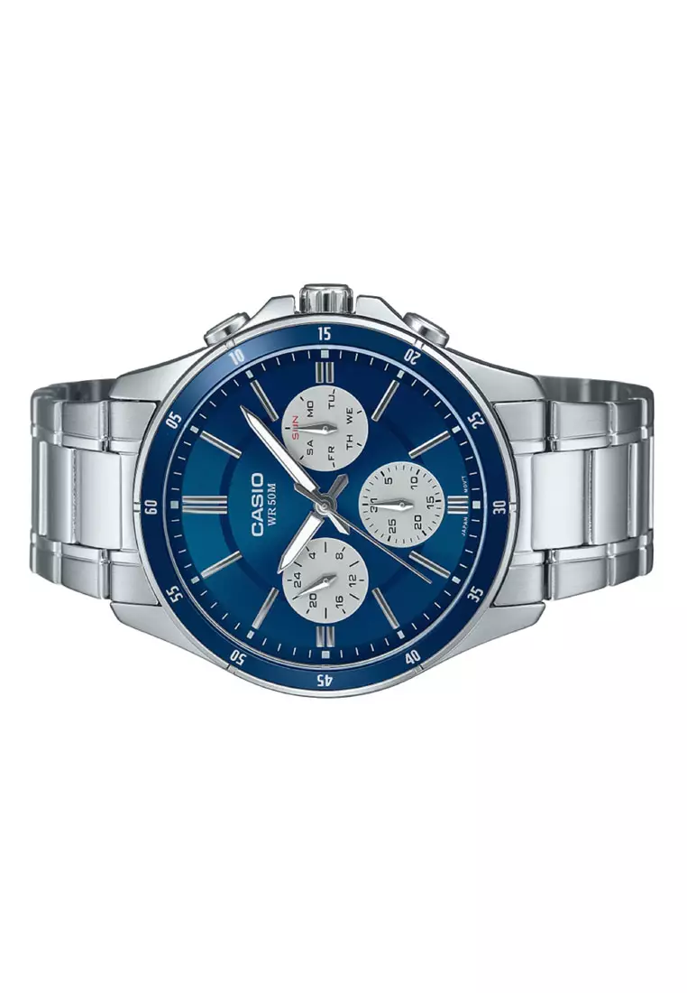 Casio Analog Watch MTP-1374D-2A3