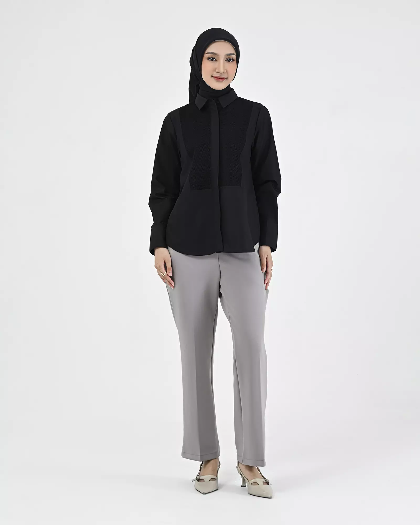 Geulis.id DOSEI SHIRT - Black