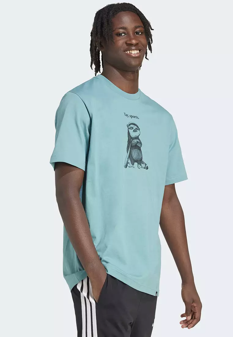 Yay Sports Character Graphic T-Shirt