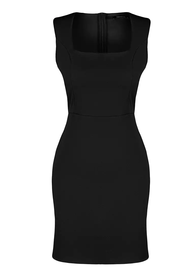 Fitted Mini Woven Dress