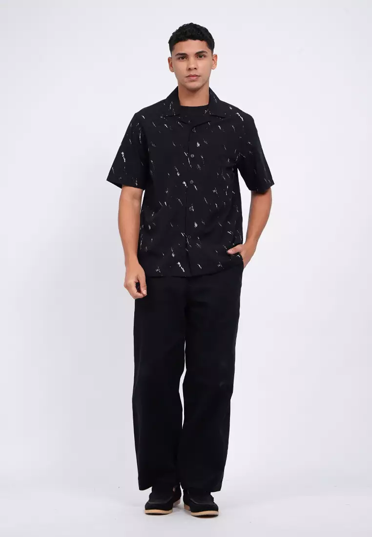 Printed Short Sleeve Resort Shirt