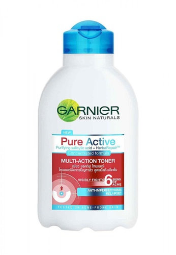 Shop Garnier Pure Active Multi Action Toner For Acne Prone And Oily Skin 150ml Skin Care Online On Zalora Philippines