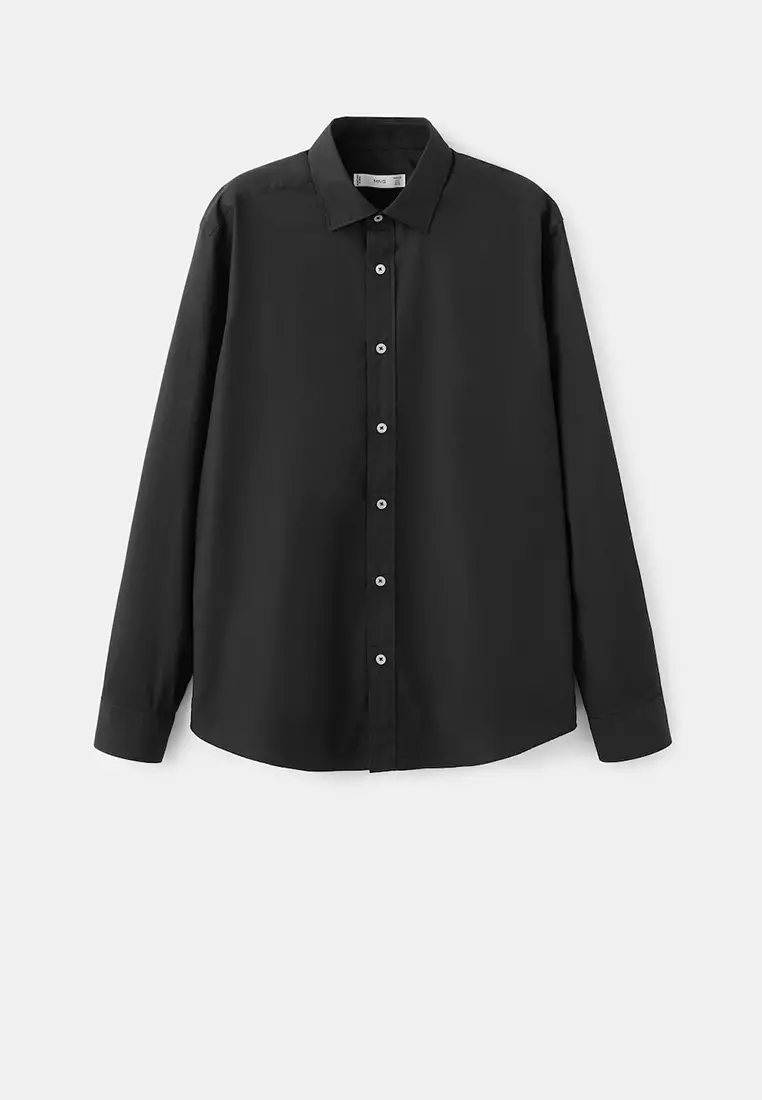 Regular-Fit 100% Cotton Shirt