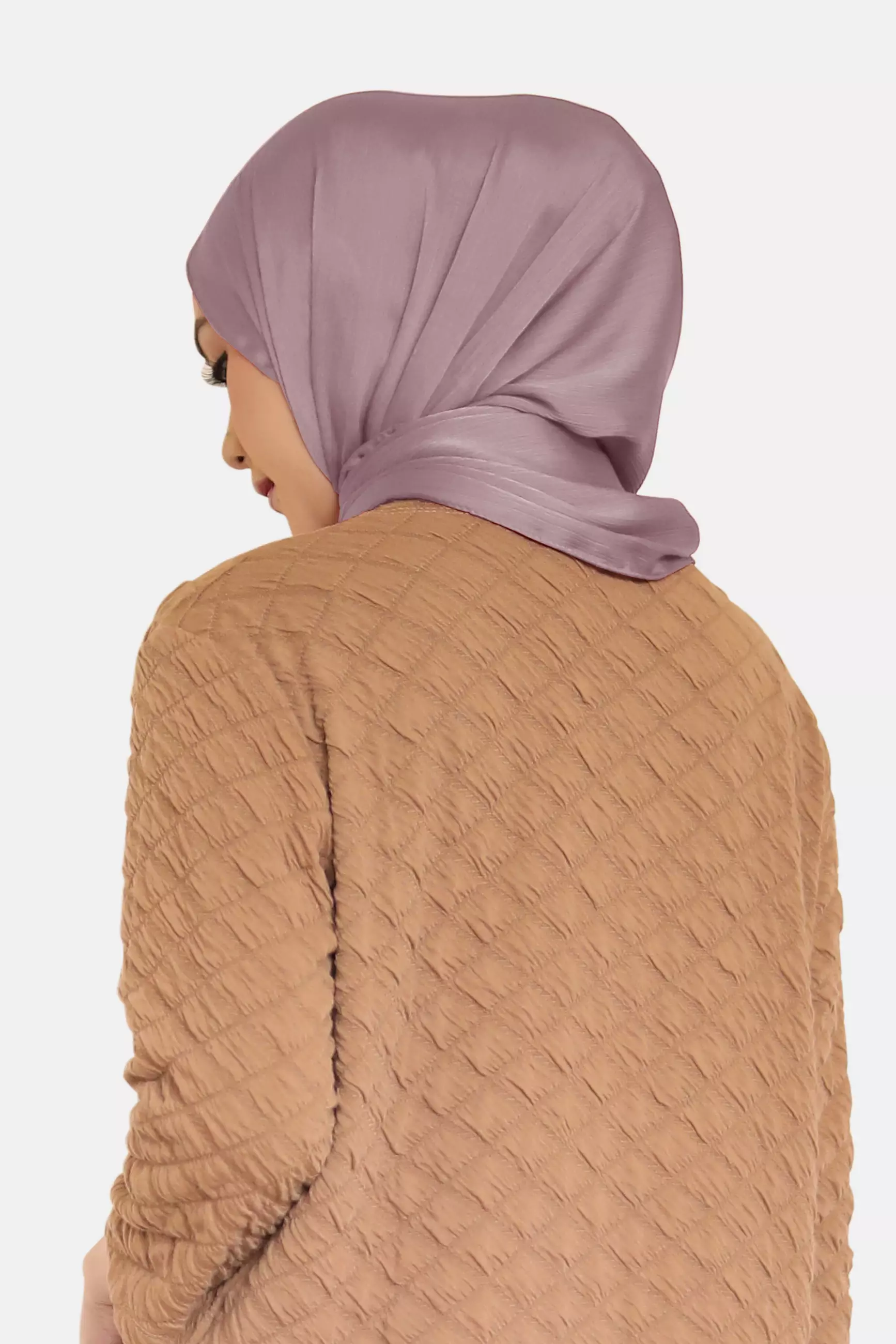 Cotton Bee - Mima Shawl | Pashmina | Hijab - Mist Purple